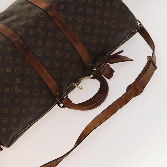 LOUIS VUITTON Monogram Keepall Bandouliere 55 Boston Bag M41414 - Picture 7 of 16